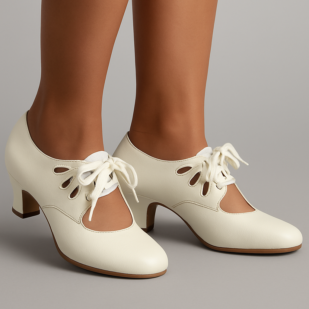 Chiara Bellini | Vintage Low Heel Pumps For Women