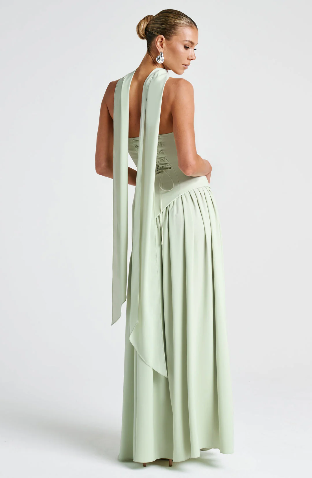 Elena Bellucci | Strapless Split Evening Maxi Dress For Women