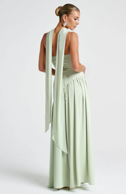 Elena Bellucci | Strapless Split Evening Maxi Dress For Women