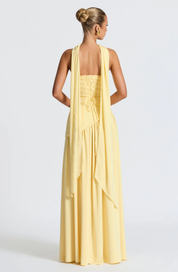 Elena Bellucci | Strapless Split Evening Maxi Dress For Women