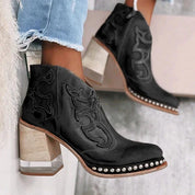 Valentina Rossi | Western Ankle Boots For Women