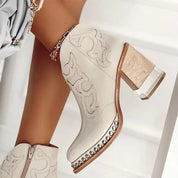 Valentina Rossi | Western Ankle Boots For Women
