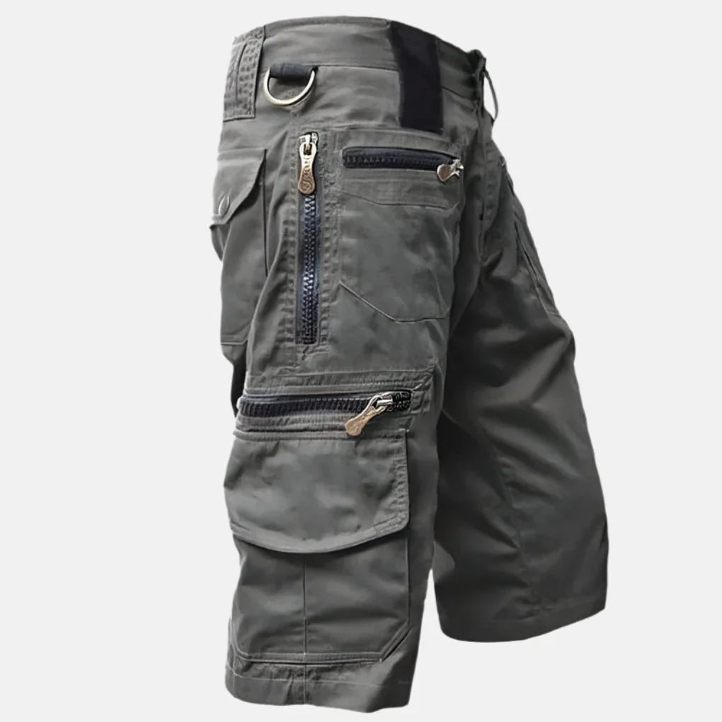Liam Cooper | Multi-Pocket Utility Cargo Shorts For Men