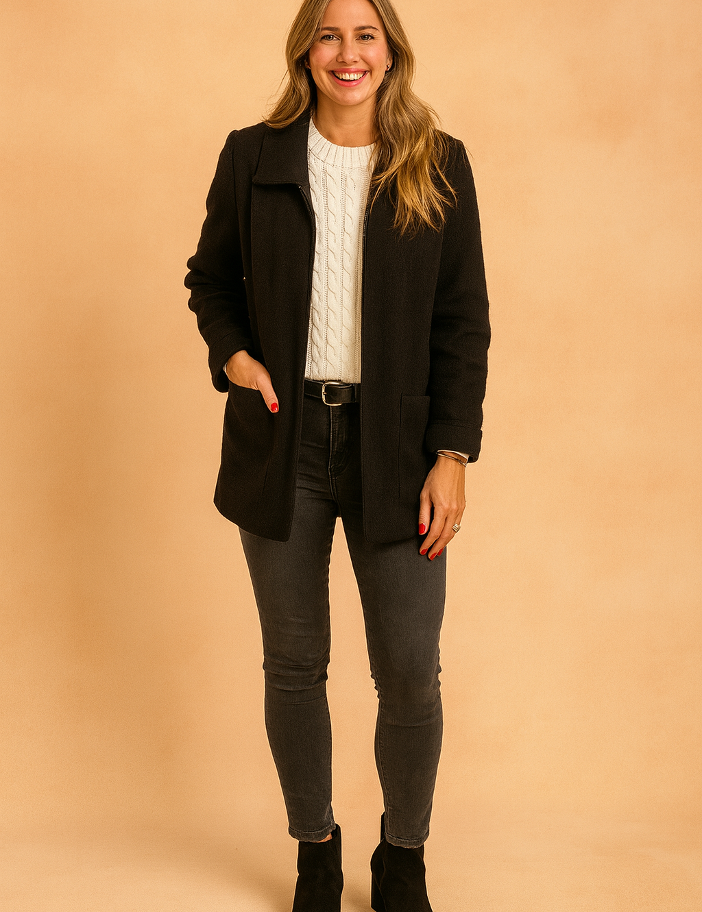 Sophie Bennett | Luxury Zip Jacket For Women