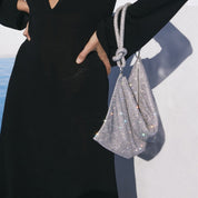 Olivia Turner | Crystal Rhinestone Hobo Bag For Women
