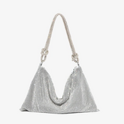 Olivia Turner | Crystal Rhinestone Hobo Bag For Women