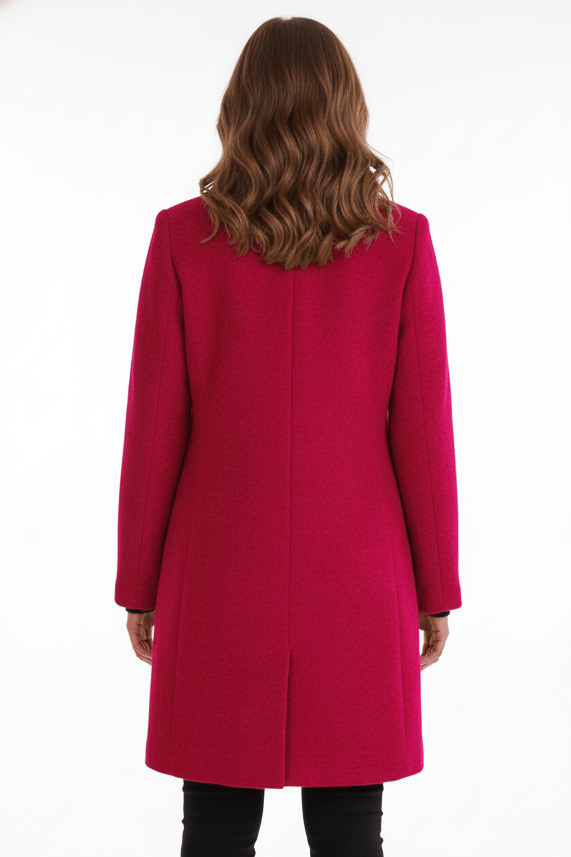Charlotte Davies | Wool-Blend Tailored Overcoat For Women