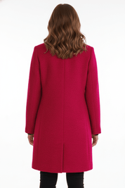 Charlotte Davies | Wool-Blend Tailored Overcoat For Women