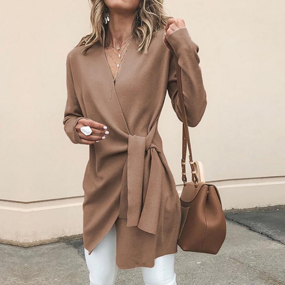 Diana Moretti | Wrap Tie Waist Sweater For Women