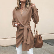 Diana Moretti | Wrap Tie Waist Sweater For Women