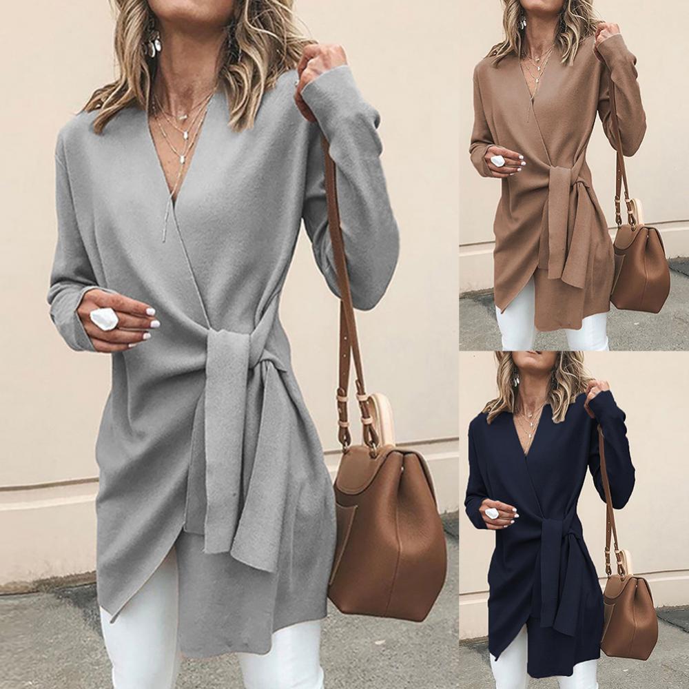 Diana Moretti | Wrap Tie Waist Sweater For Women