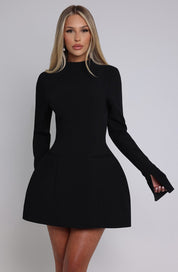 Grace Mitchell | Long Sleeve A-Line Mini Dress For Women