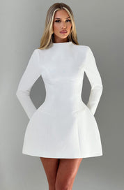 Grace Mitchell | Long Sleeve A-Line Mini Dress For Women