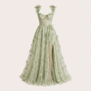 Elise Campbell | Floral Formal Maxi Dress For Women