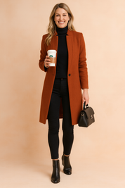 Élise Laurent | Minimalist Coat For Women