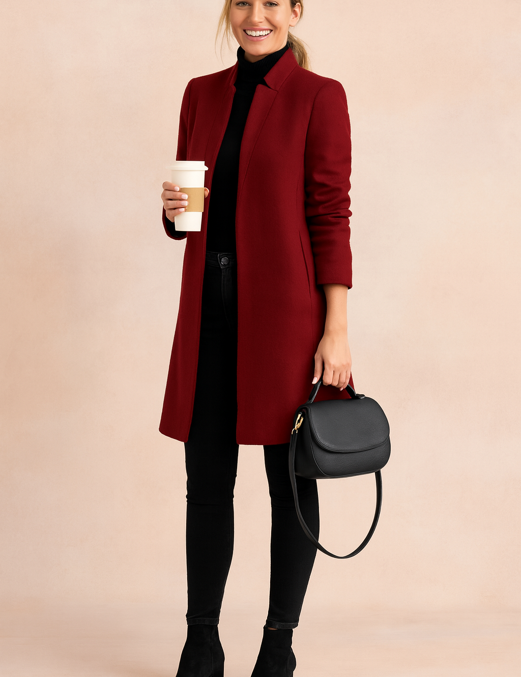 Élise Laurent | Minimalist Coat For Women