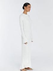 Amelia Fairfax | Ribbed Knit Maxi Dress For Women