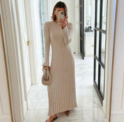 Amelia Fairfax | Ribbed Knit Maxi Dress For Women