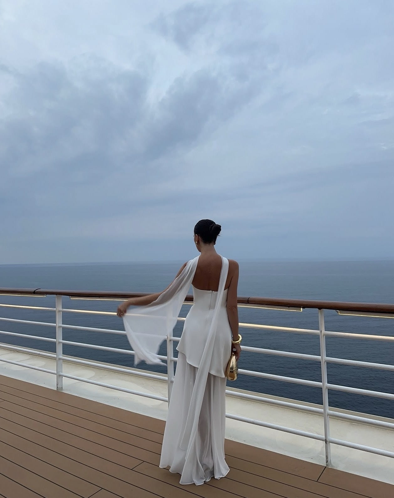 Sophia Brennan | Asymmetrical Maxi Dress For Women
