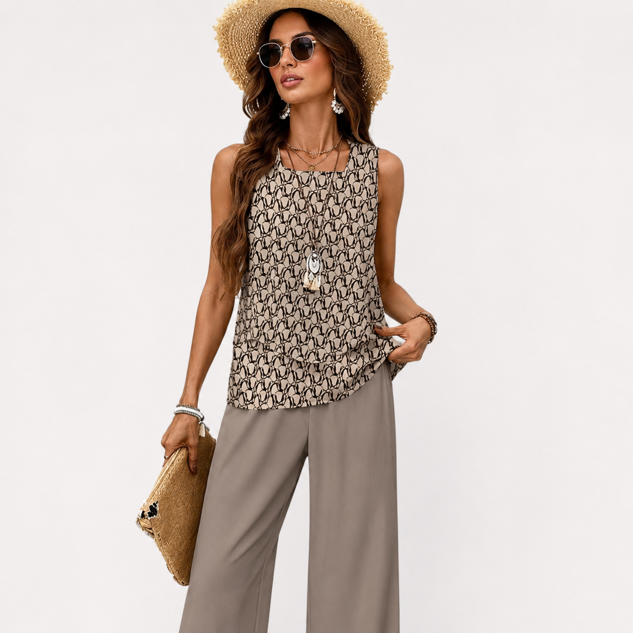 Emery Whitfield | Floral Pant Set