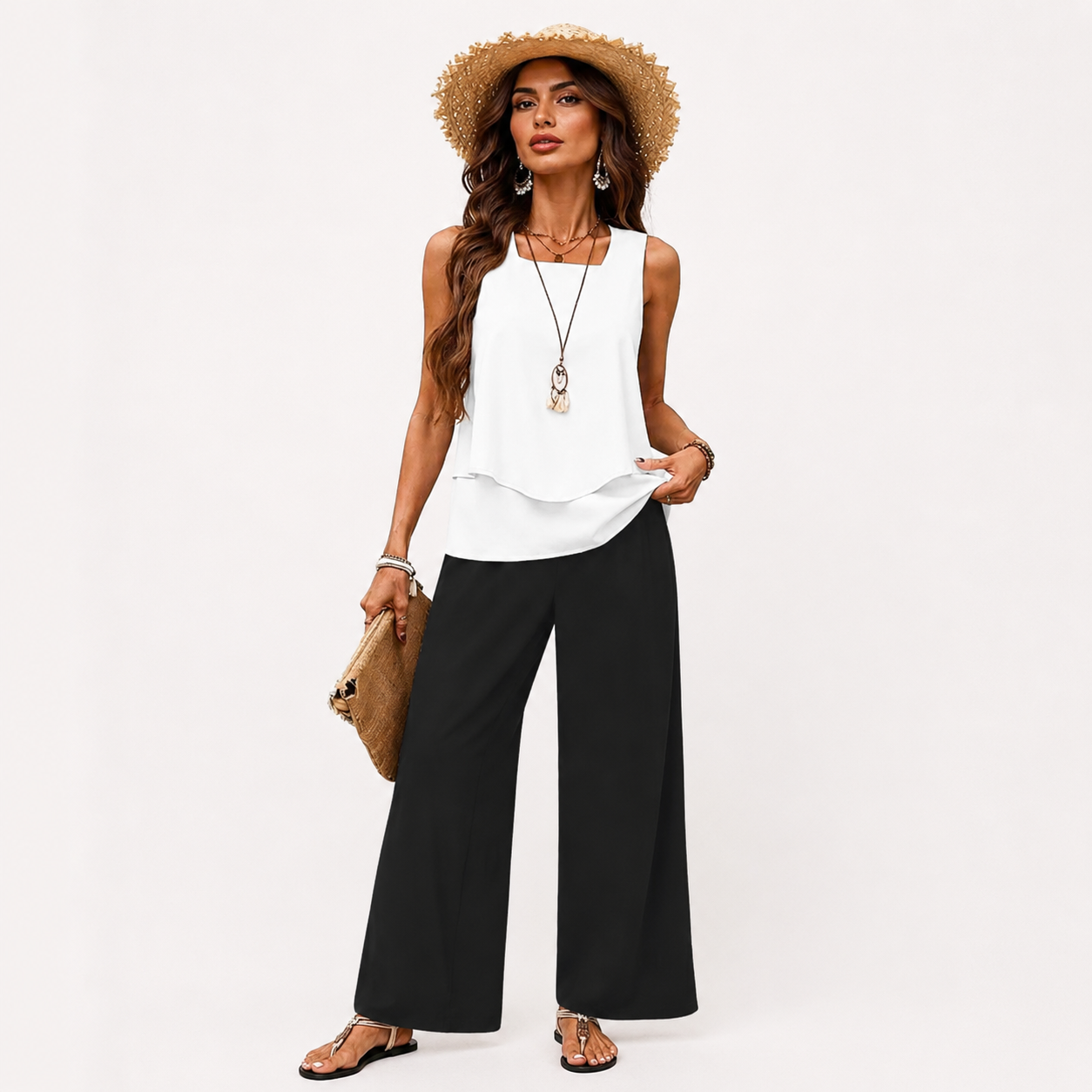 Emery Whitfield | Floral Pant Set