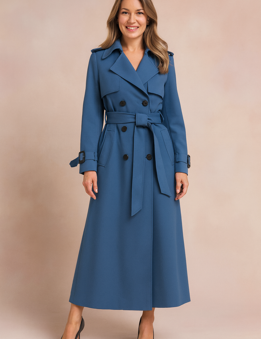 Sofia Laurent | Belted Trench Coat For Women