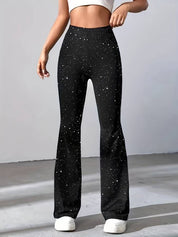 Elena Bellucci | Glitter Flared Pants For Women