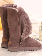 Rosalie Sinclair | Luxe Fur-Lined Winter Boots For Women