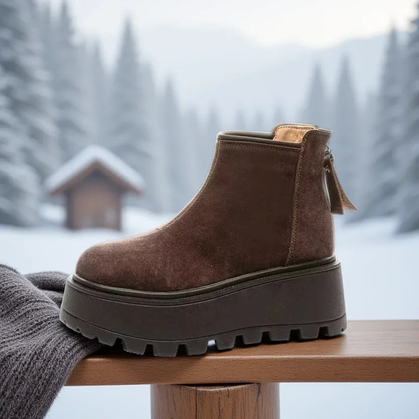 Aurora Kensington | Luxe Platform Ankle Boots For Women