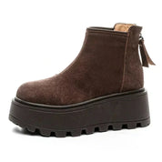 Aurora Kensington | Luxe Platform Ankle Boots For Women