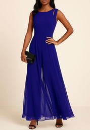 Isabella Laurent | Elegant Wide Leg Jumpsuit For Women