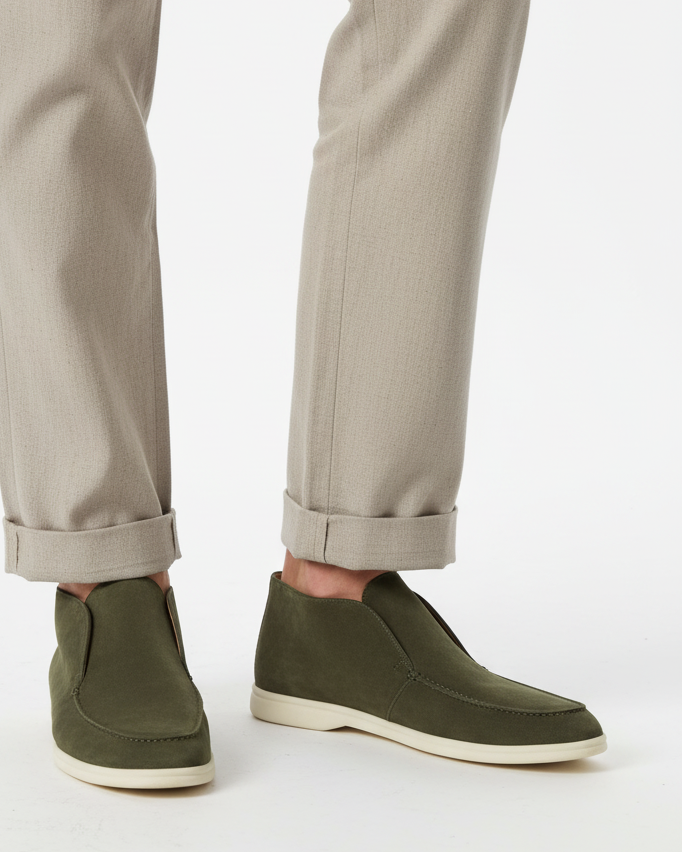 Luca Moretti | Premium Suede Loafers For Men