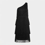 Georgia King | One-Shoulder Tassel Maxi Dress For Women