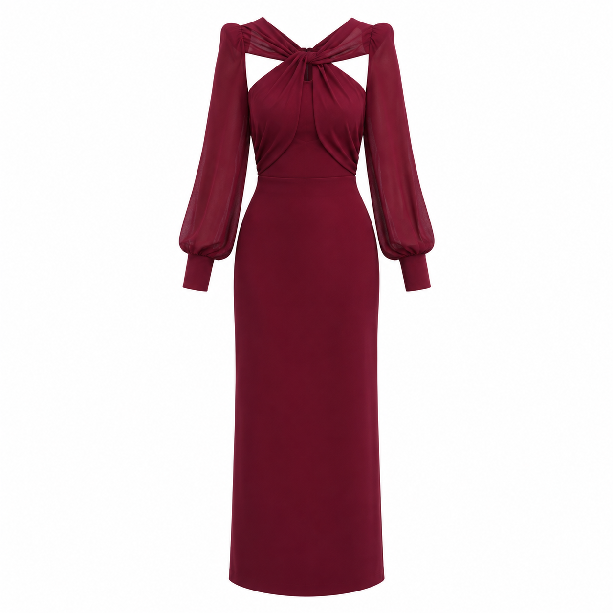 Georgia Robertson | Long Sleeve Midi Dress For Women