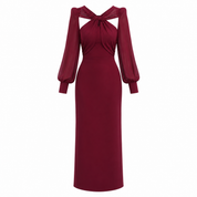 Georgia Robertson | Long Sleeve Midi Dress For Women