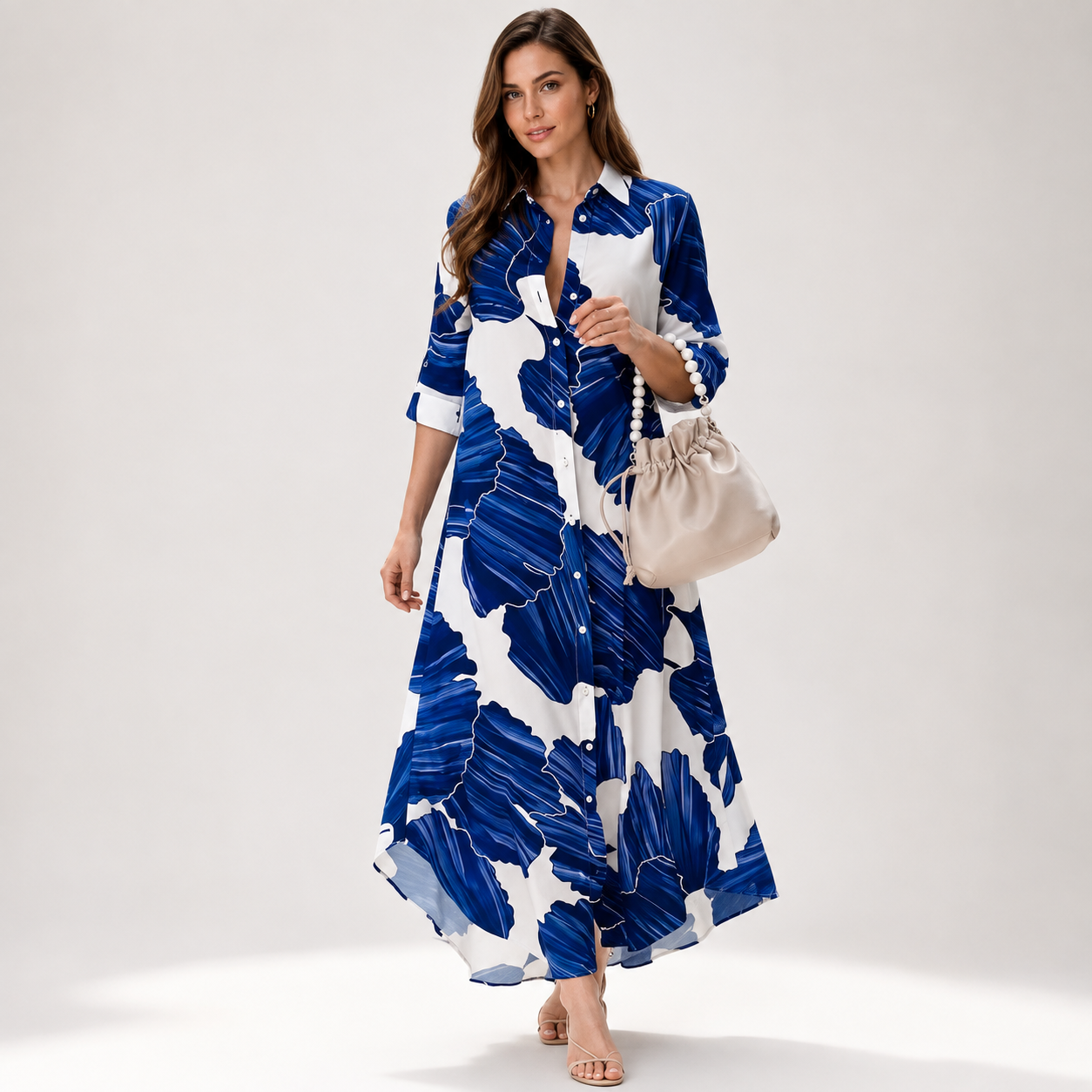 GraceBarrettPrintedShirtMaxiDressForWomen-model.png