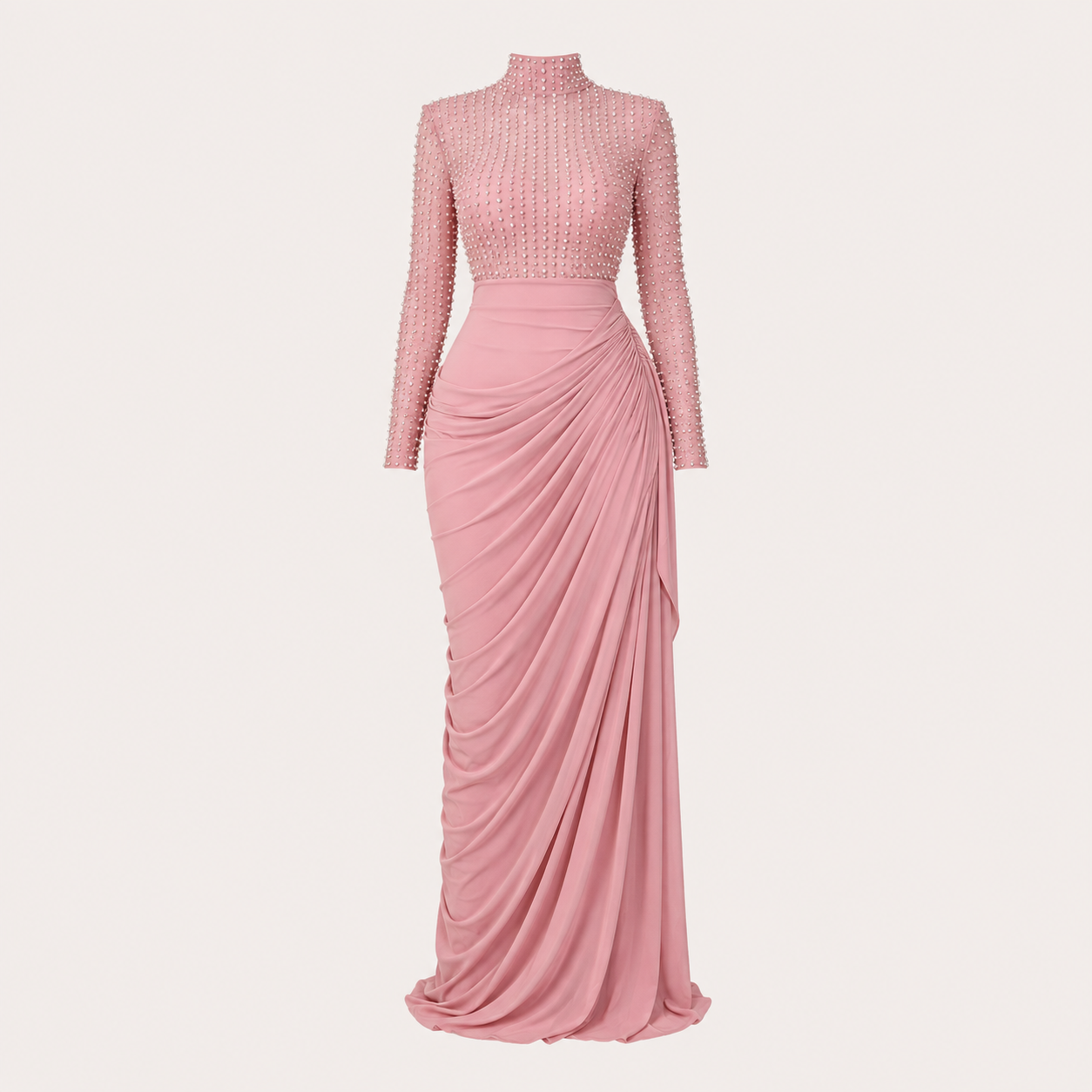 Grace Stewart | Formal Beaded Maxi Dress For Women