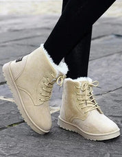 Sienna Laurent | Winter Fur Lined Boots For Women