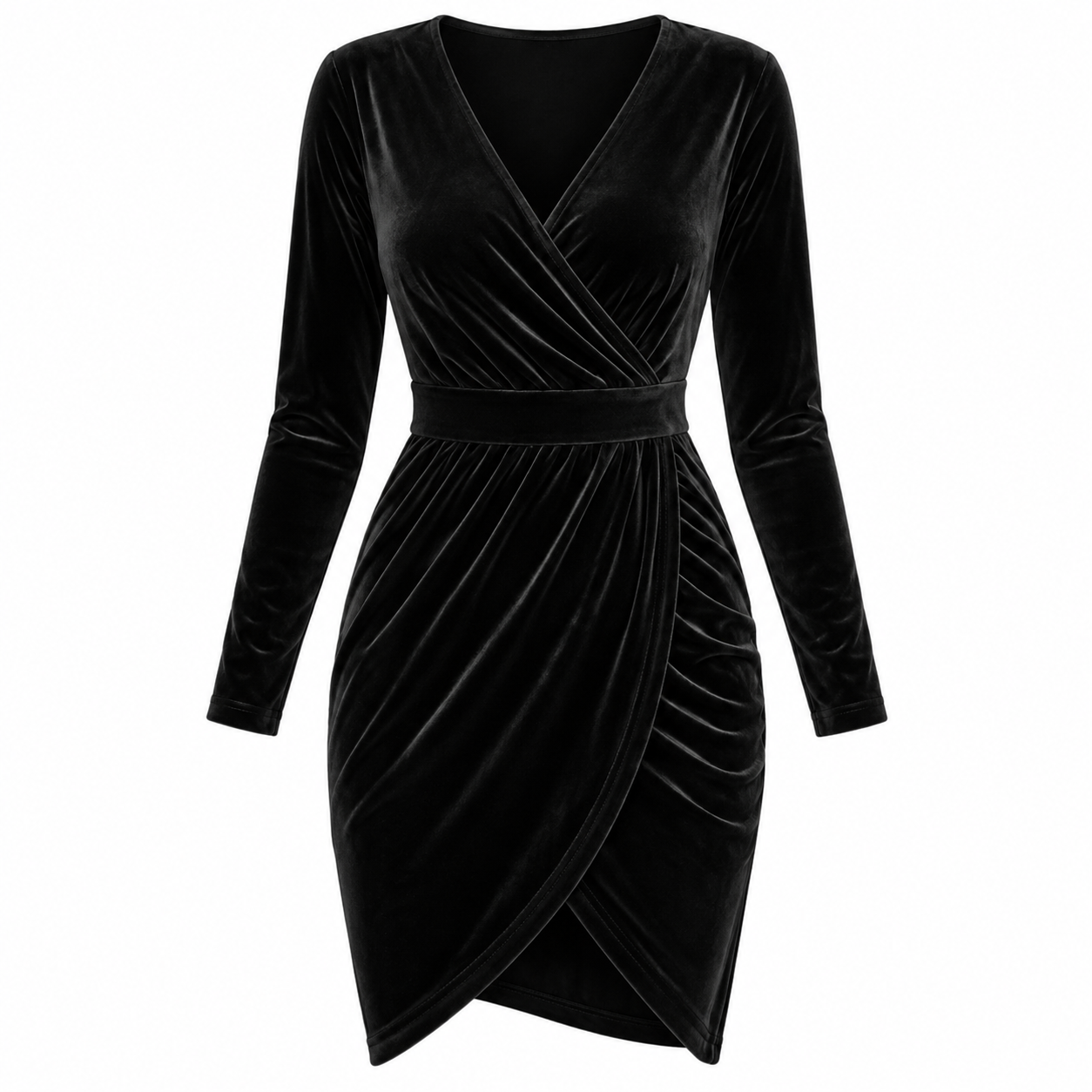 Hannah White | Velvet Cocktail Dress For Women