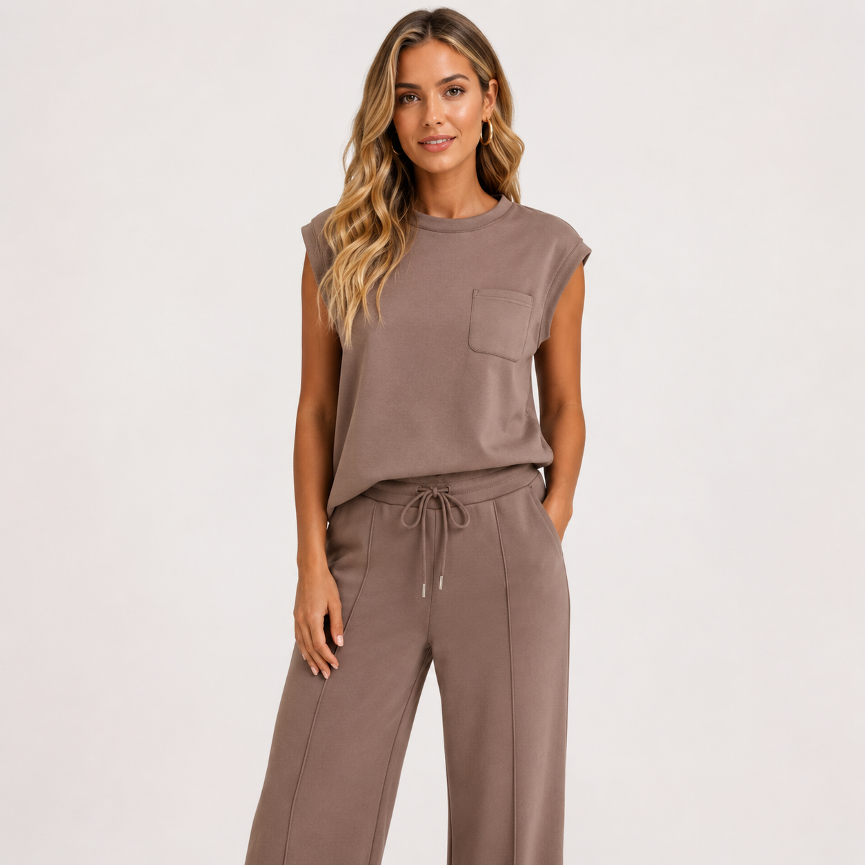 Lily Donovan | Sleeveless Loungewear Set For Women
