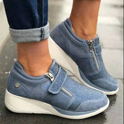 Camille Dubois | Comfort Zip Sneakers For Women