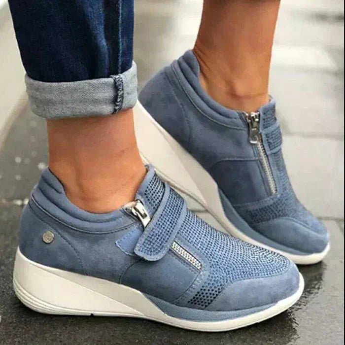 Camille Dubois | Comfort Zip Sneakers For Women