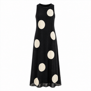 Holly Murphy | Polka Dot Sheer Maxi Dress For Women