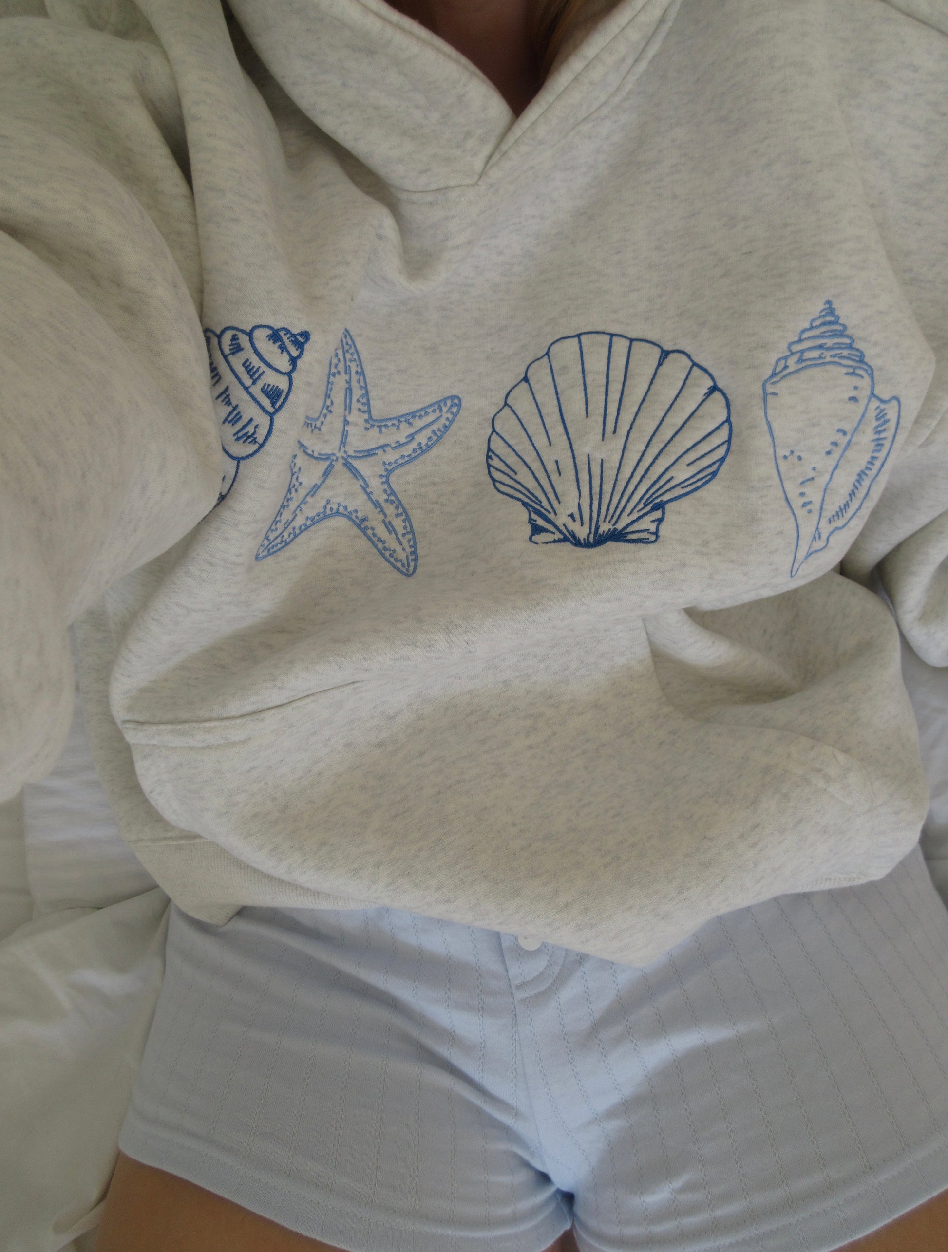 Heidi Sinclair | Coastal Shell Hoodie For Women