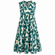 Imogen Clarke | Floral A-Line Midi Dress For Women
