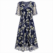 Isabelle Fletcher | Floral A-Line Midi Dress For Women