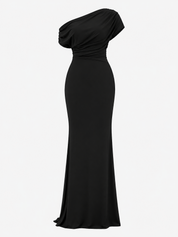 Isla Turner | One-Shoulder Maxi Party Dress For Women