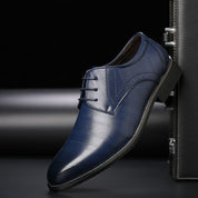 Lucien Moreau | Business Leather Lace-Up Shoes For Men