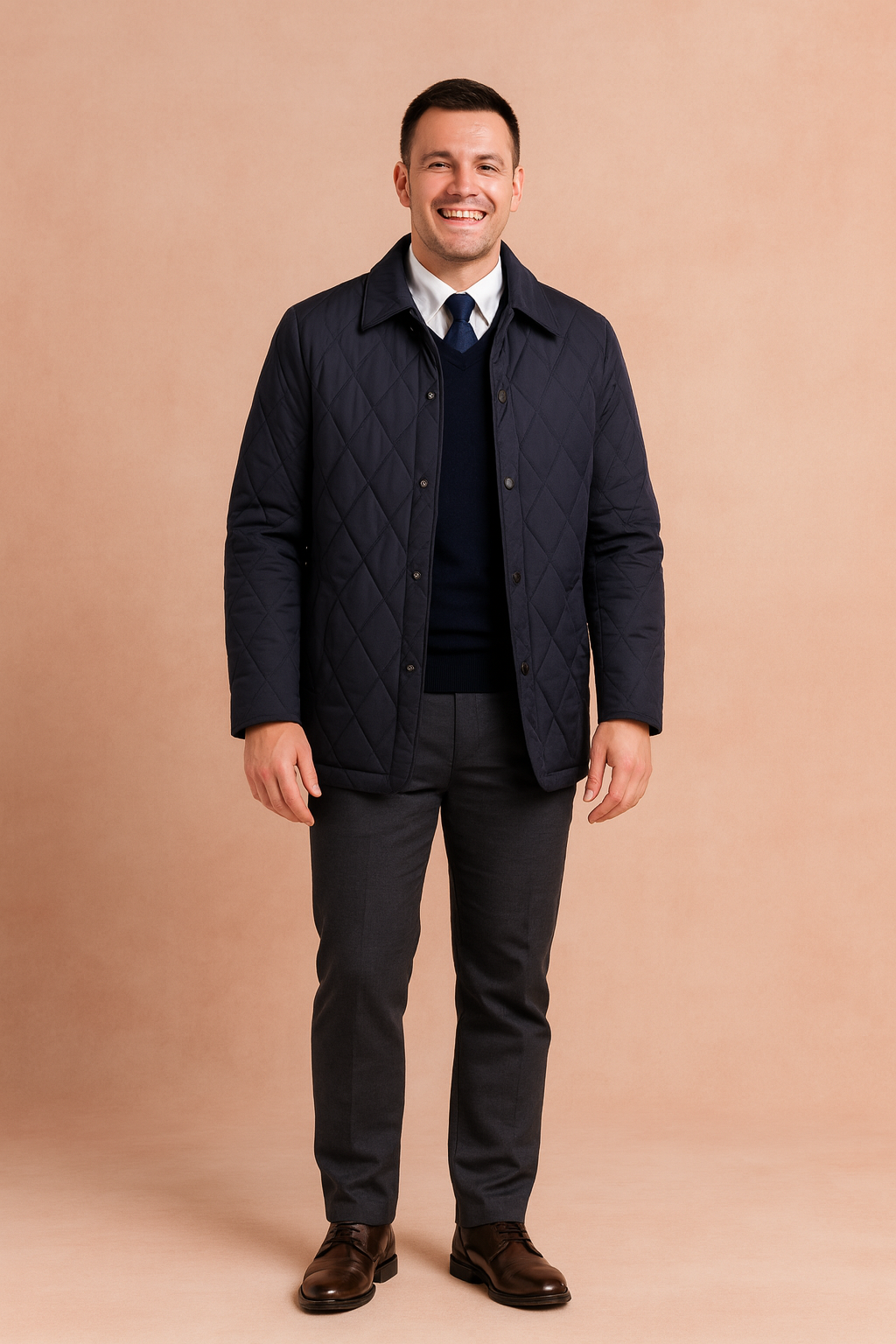 Luca Moretti | Luxury Quilted Jacket For Men