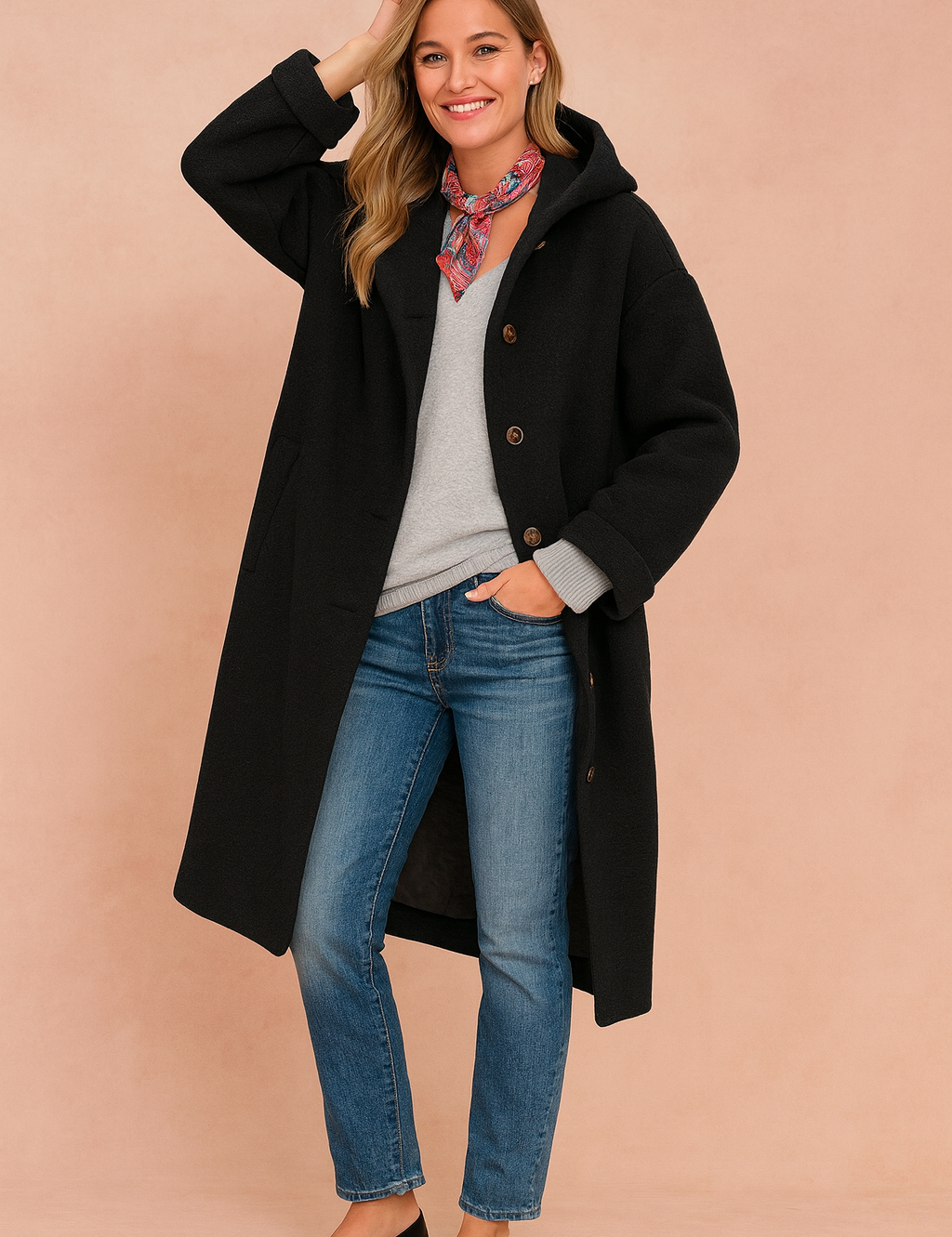 Sophie Laurent | Hooded Coat For Women